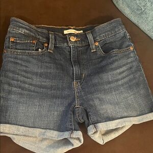 Levi's Classic Blue Jean Shorts